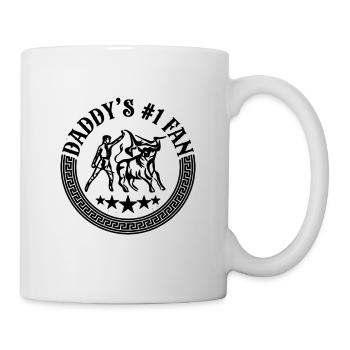 Daddy's #1 Fan Bullfighting Bullring Bullfighter - Mug - white - Right