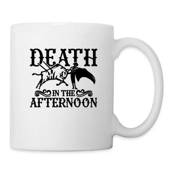 Death In The Afternoon Loves Bullring Bullfighter - Mug - white - Right