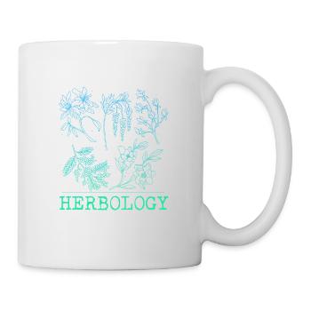 Herbology Graphic Gardener Horticulturist Garden L - Tasse - Weiß - Rechts