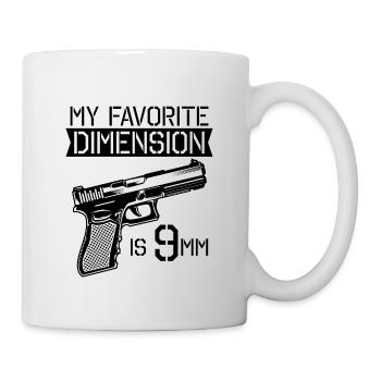 My Favorite Dimension Gunsmith Gun Fixer Gunsmiths - Tasse - Weiß - Rechts