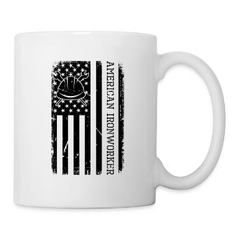 Ferronnier américain Soudeur métallurgiste Métallurgiste - Mug blanc - blanc - Droite