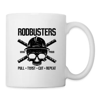 Rodbusters Pull Twist Cut Métallurgiste Ferronniers - Mug blanc - blanc - Droite