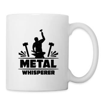 Metal Whisperer Forging Anvils Forger Blacksmiths - Mug blanc - blanc - Droite