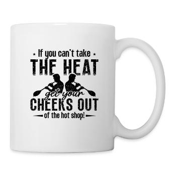 Si vous ne pouvez pas prendre le souffleur de verre artisanal Heat Glass - Mug blanc - blanc - Droite