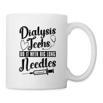Néphrologie Dialyse Dialyse Technicien en dialyse Idée cadeau - Mug blanc - blanc - Droite