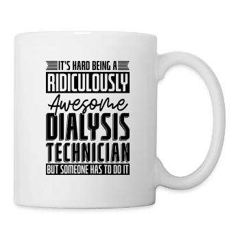 Dialysis Technician Nephrology Dialysis Gift Idea - Mug - white - Right