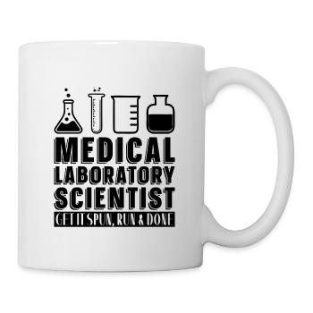 Laboratory Laboratory Technician Chemistry Profession Gift Idea - Mug - white - Right