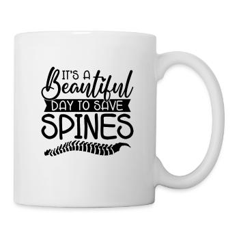 Chiropraktiker Chiropraktik Tolle Geschenkidee - Tasse - Weiß - Rechts
