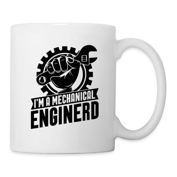 I'm A Mechanical Enginerd Engineering Engineer - Mug - white - Right