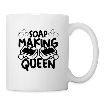 Soap Making Queen Essential Oils Soaper Soap Maker - Tasse - Weiß - Rechts