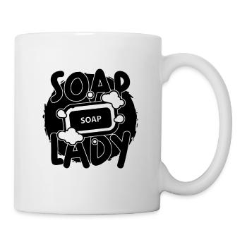 Soap Lady Essential Oils Saponification Soap Maker - Tasse - Weiß - Rechts