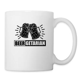 Beergetarian Beer Brewing Home Brewer Beer Brewer - Tasse - Weiß - Rechts