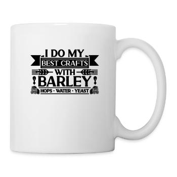I Do My Best Crafts Beer Brewing Hops Beer Brewer - Mug - white - Right