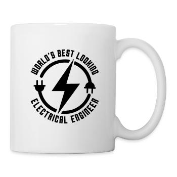 World's Best Looking Lineman Electrical Engineer - Tasse - Weiß - Rechts