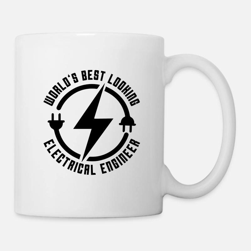 World's Best Looking Lineman Electrical Engineer - Tasse - Weiß