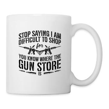 Stop Saying I Am Gunsmith Gun Fixer Gunsmiths - Mug - white - Right