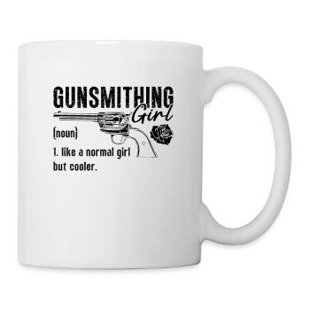 Gunsmithing Girl Like A Gunsmith Pistol Gunsmiths - Mug blanc - blanc - Droite