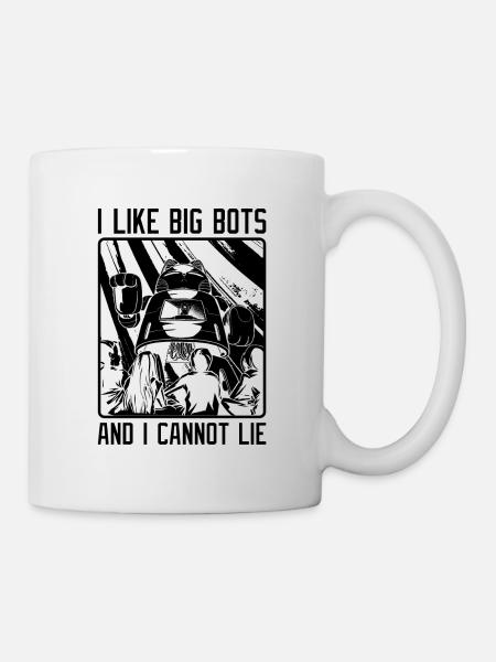 I Like Big Bots Robotics Cyborg Robotics Engineer - Tasse - Weiß