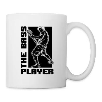 Le bassiste bassiste amateur de guitare bassiste bassiste - Mug blanc - blanc - Droite