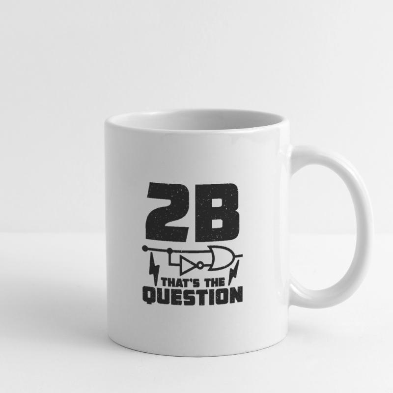 2B That's The Question Lineman Electrical Engineer Mug