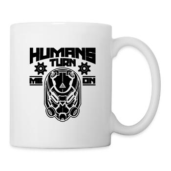 Humans Turn Me Robotics Robots Robotics Engineer - Tasse - Weiß - Rechts