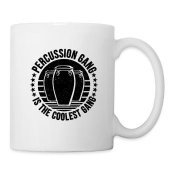 Percussion Gang Is The Conga Drummer Conga Player - Tasse - Weiß - Rechts