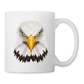 Weißkopfseeadler - Tasse - Weiß - Rechts