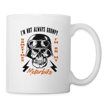 Motorcyclist Motorcycle Quote Humor Gift Idea - Mug - white - Right