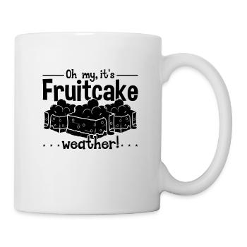 Oh mon c’est un gâteau aux fruits aime cuisiner un amateur de gâteau aux fruits - Mug blanc - blanc - Droite