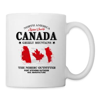 Kanada - Maple Leaf - Canada - Tasse - Weiß - Rechts