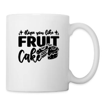 Hope You Like Cooking Thanksgiving Fruitcake Lover - Mug - white - Right