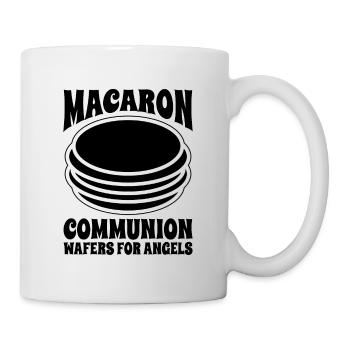 Macaron Communion Wafers Artfully Macaron Lover - Mug - white - Right