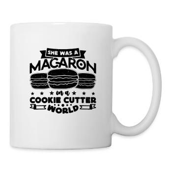 She Was Macaron In A Cookie Cooking Macaron Lover - Mug - white - Right
