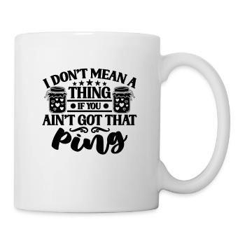 Je ne veux rien dire que la mise en conserve conserve la conserve la conserve - Mug blanc - blanc - Droite