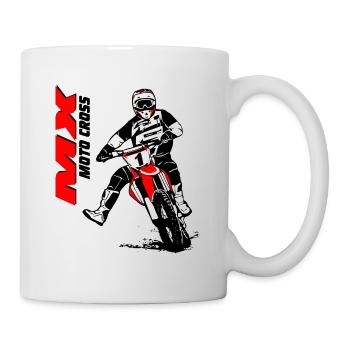 Moto Cross - Motocross - Supercross - Mug - white - Right