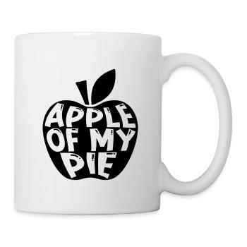 Pomme De Ma Tarte Pâtisseries Amateurs de Tarte aux Pommes - Mug blanc - blanc - Droite