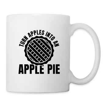 Turn Apples Into Baking Pastries Apple Pie Lover - Mug - white - Right