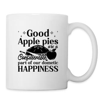 Good Apple Pies Are A Baking Fruit Apple Pie Lover - Mug - white - Right