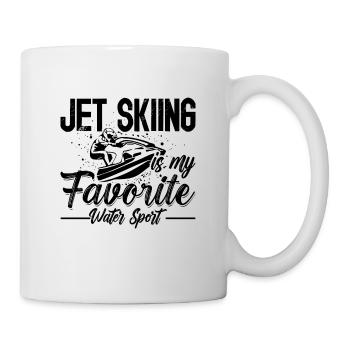 Jet Skiing My Favorite Water Sport Lover Jet Skis - Mug - white - Right