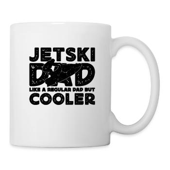 Jet Ski Papa Comme Un Bateau À Moteur Ordinaire Jet Skier - Mug blanc - blanc - Droite