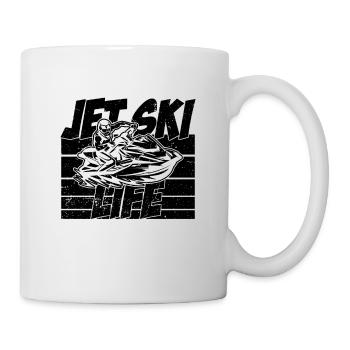 Jet Ski Life Jet Ski Rétro Watercraft Jet Skis - Mug blanc - blanc - Droite