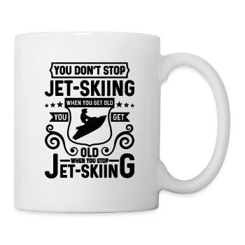 Vous ne vous arrêtez pas Jet Ski Sports nautiques Jet Skieur - Mug blanc - blanc - Droite