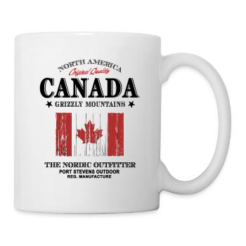 Kanada - Maple Leaf - Canada - Tasse - Weiß - Rechts