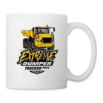 Dump truck - Dump truck - Truck - Truck - Mug - white - Right