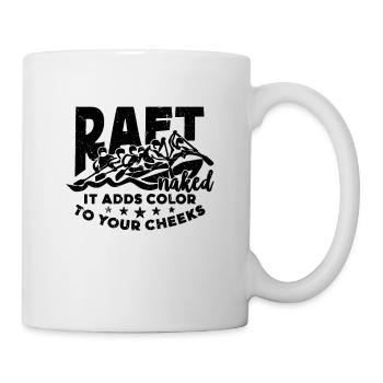 Radeau nu Il ajoute de la couleur Canoë Rafting Lover Lover - Mug blanc - blanc - Droite