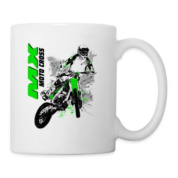 Moto Cross - Motocross - Supercross - Mug - white - Right