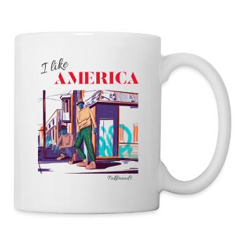 I Like America Country Forever - Tasse - Weiß - Rechts
