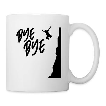 Bye Bye Cliff Diver Cliff Diving Tombstoning Cliff - Mug - white - Right