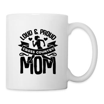 Loud And Proud Marathon Runner Country Runner - Mug - white - Right