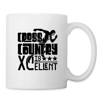 Cross Country est XCellent Athletic Country Runner - Mug blanc - blanc - Droite